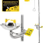 eye wash station with emergency shower*1, user manual